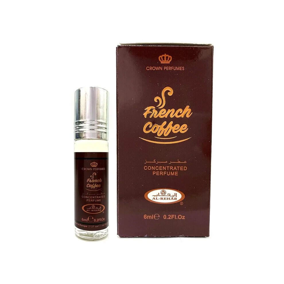 French Coffee | Roll On | Perfume Oil | 6ml | Al Rehab