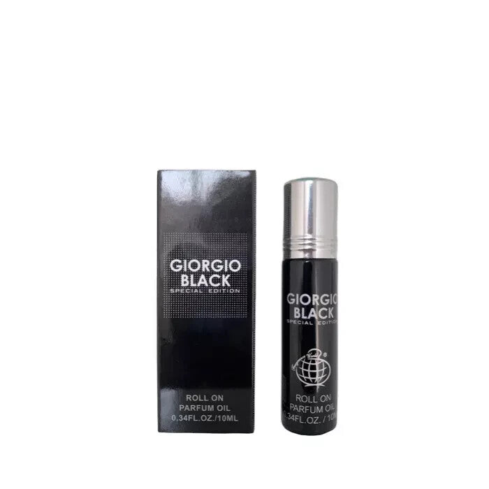 Giorgio Black | Special Edition | Roll On Perfume Oil | 10ml | Fragrance World