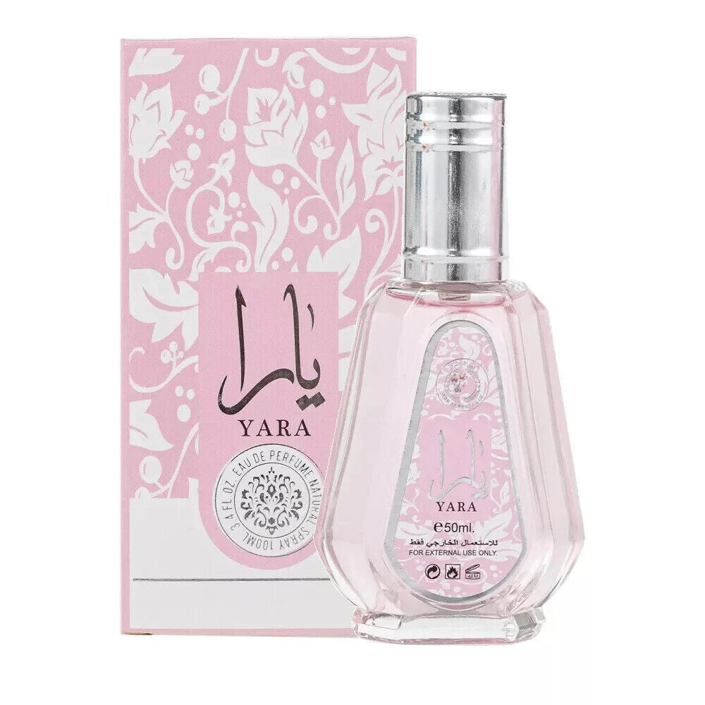 Yara | Bundle Set | 10ml Roll-on + 50ml Spray | Eau De Parfum | Lattafa