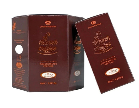French Coffee | Roll On Concentrated Oil | 6ml | Al Rehab | Crown Perfumes