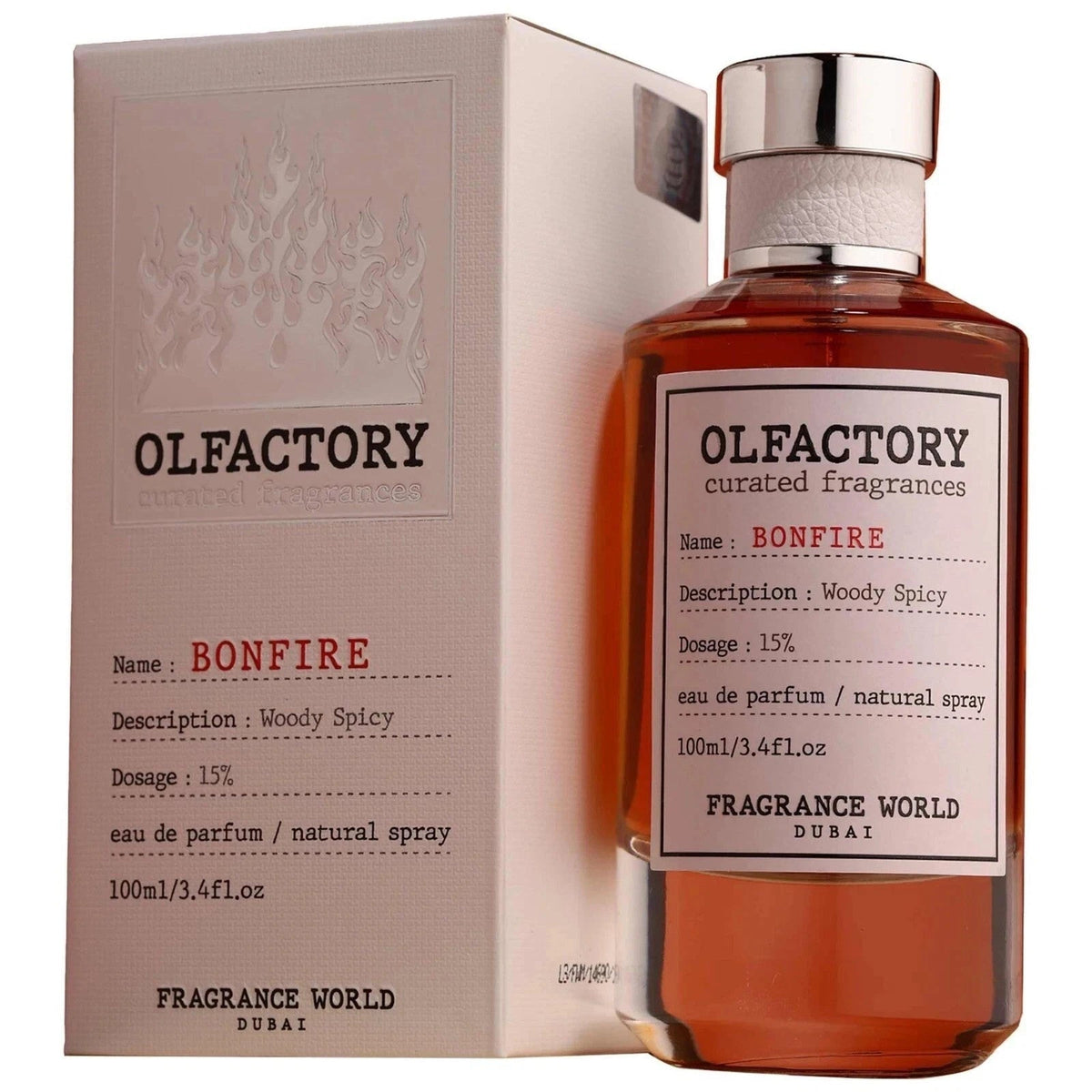 Olfactory Bonfire | Eau De Parfum | 100ml | Fragrance World