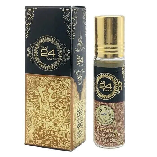 Oud 24 Hours | Pack of 3 | Perfume Oil | 10ml | Ard Al Zaafran