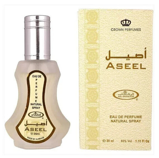 Aseel | Eau de Parfum | Perfume Spray | 35ml | Al Rehab