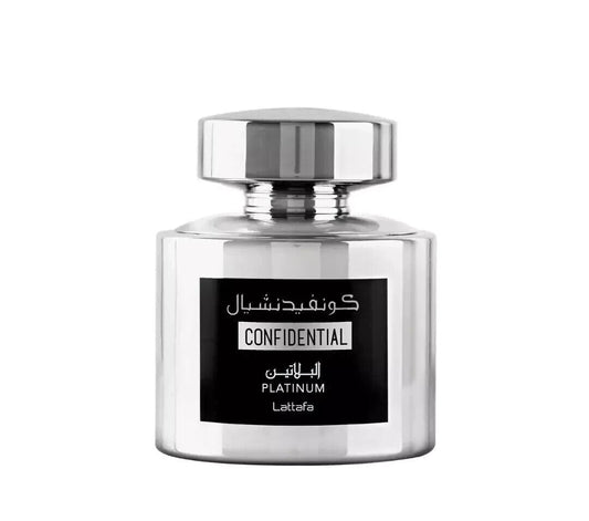 Confidential Platinum Silver | Eau de Parfum | 100ml | Lattafa