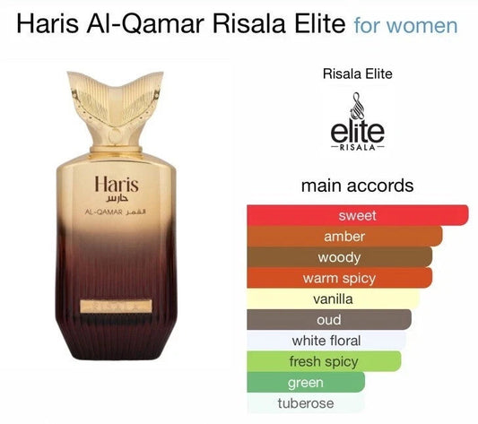 Haris Al Qamar | Eau De Parfum | 100ml | House Of Armaf | Risala Elite