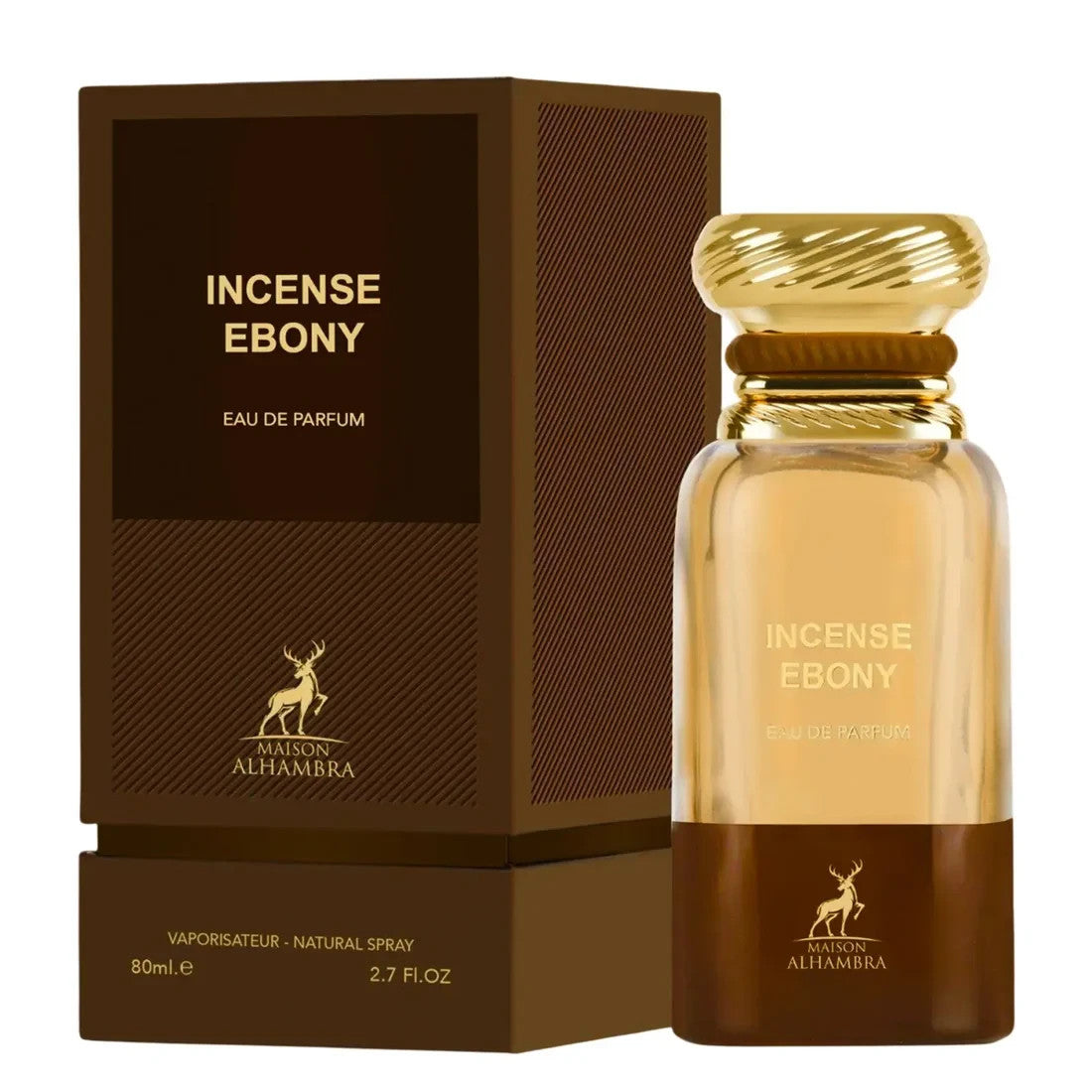 Incense Ebony | Eau de Parfum | 80ml | Maison Alhambra
