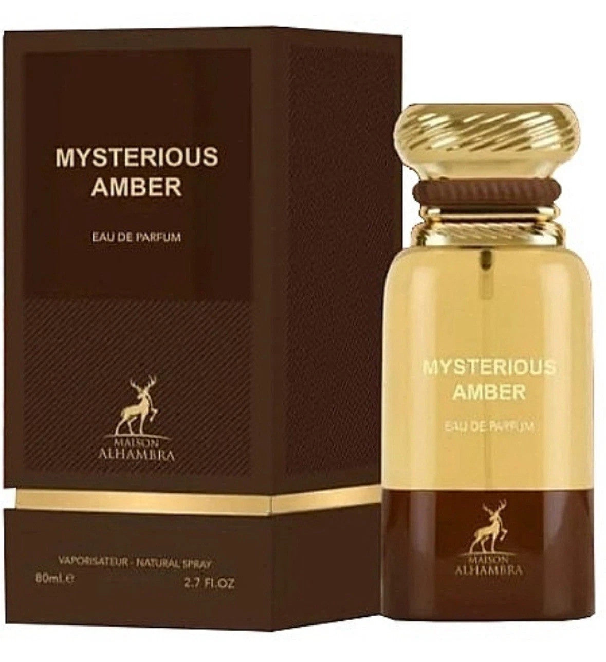 Mysterious Amber | Eau de Parfum | 80ml | Maison Alhambra