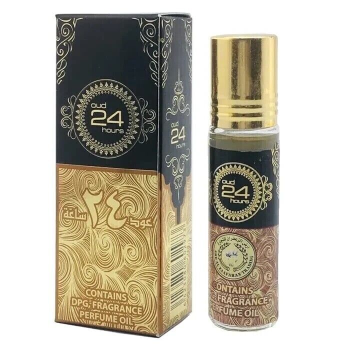 Oud 24 Hours | Box of 12 | Roll-on Perfume Oil | 10ml | Ard Al Zaafaran | Parfum