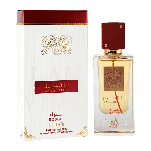 Ana Abiyedh Rouge | Eau De Parfum | 60ml | Lattafa