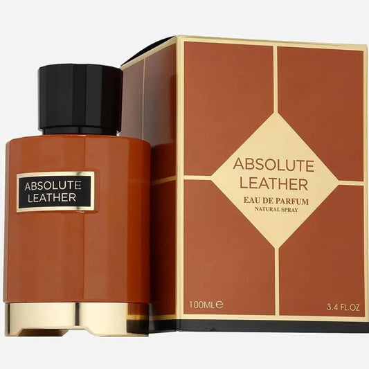 Absolute Leather | Eau De Parfum | 100ml | Fragrance World