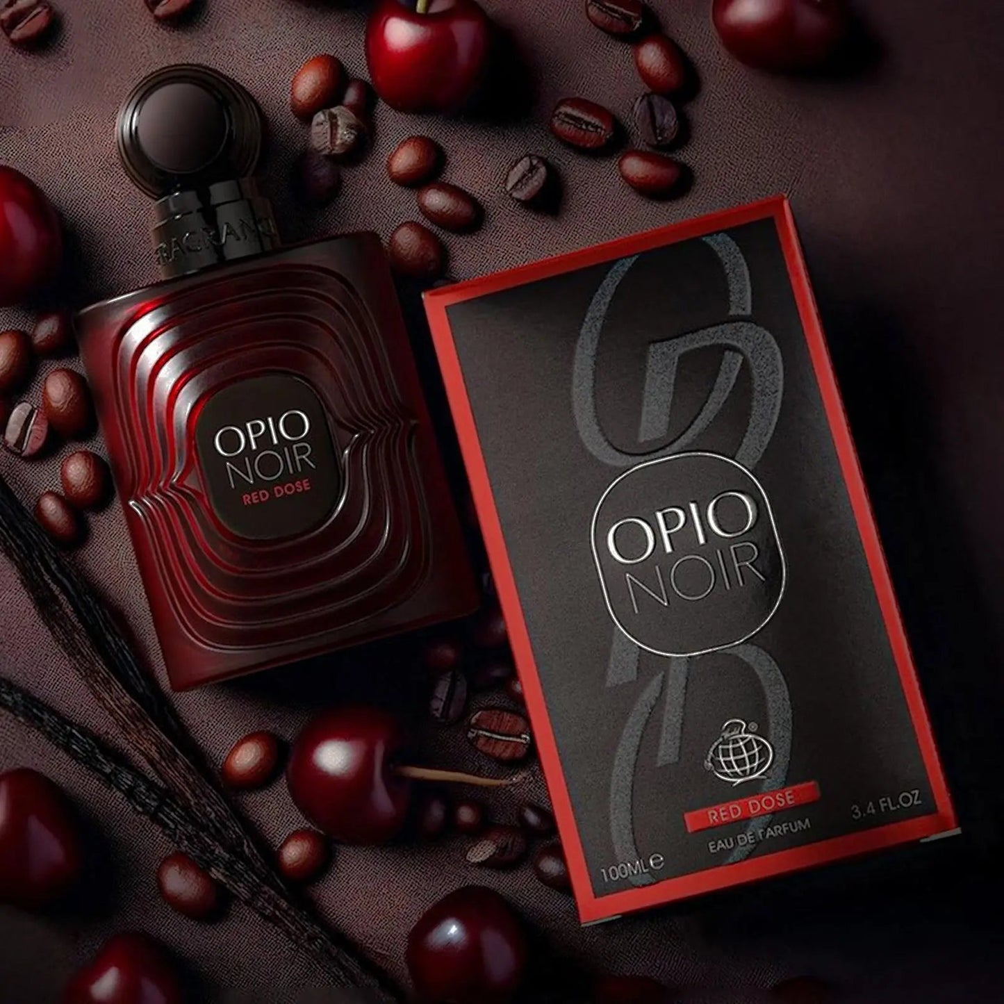 Opio Noir Red Dose Perfume 100ml EDP Fragrance World