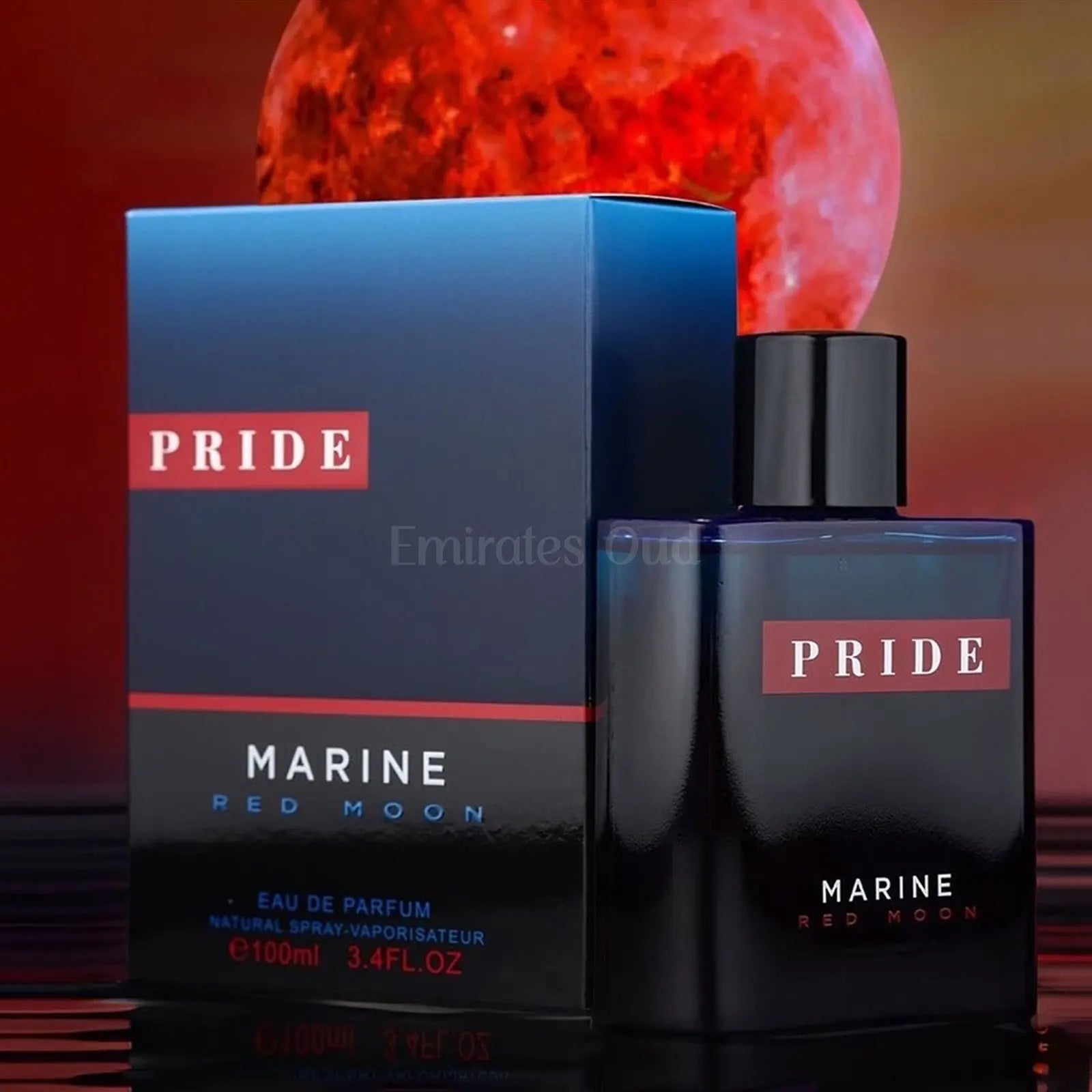 Pride Marine Red Moon | Eau De Parfum | 100ml | Fragrance World
