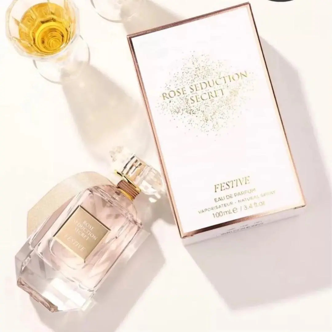 Rose Seduction Secret Festive | Eau De Parfum | 100ml | Fragrance World