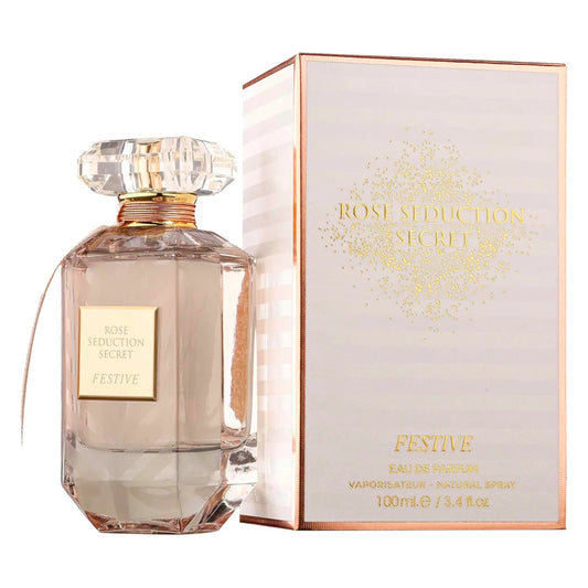 Rose Seduction Secret Festive | Eau De Parfum | 100ml | Fragrance World
