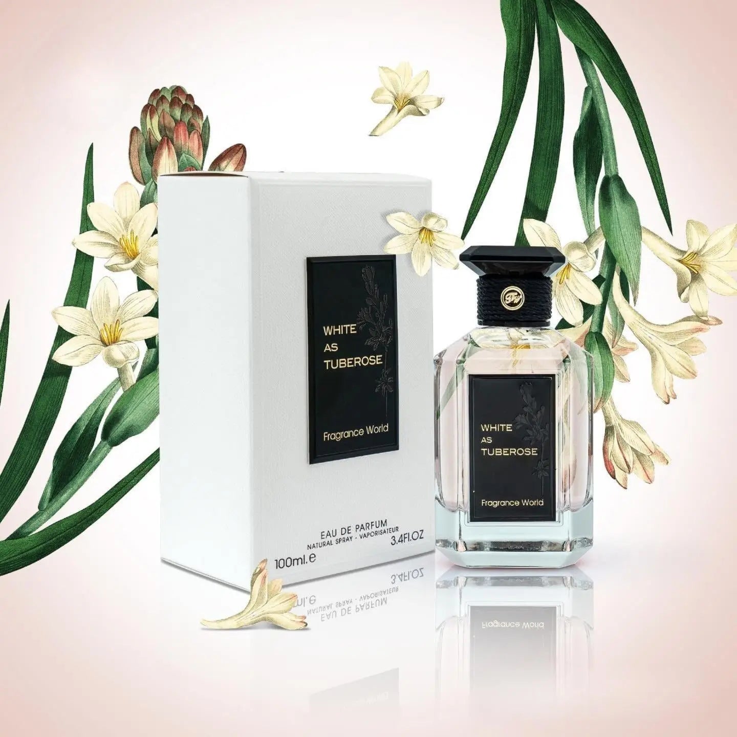 White As Tuberose | Eau De Parfum | 100ml | Fragrance World