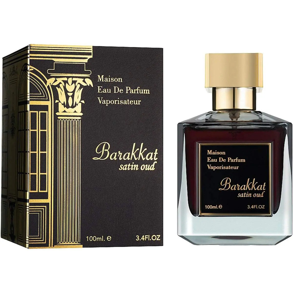 Barakkat Satin Oud | Eau De Parfum | 100ml | Fragrance World