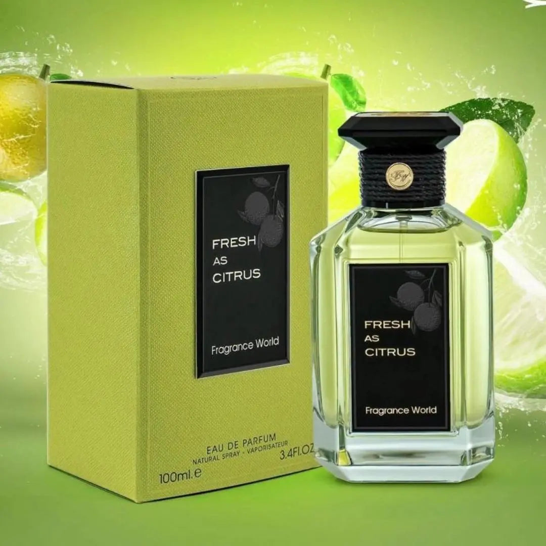 Fresh As Citrus | Eau De Parfum | 100ml | Fragrance World