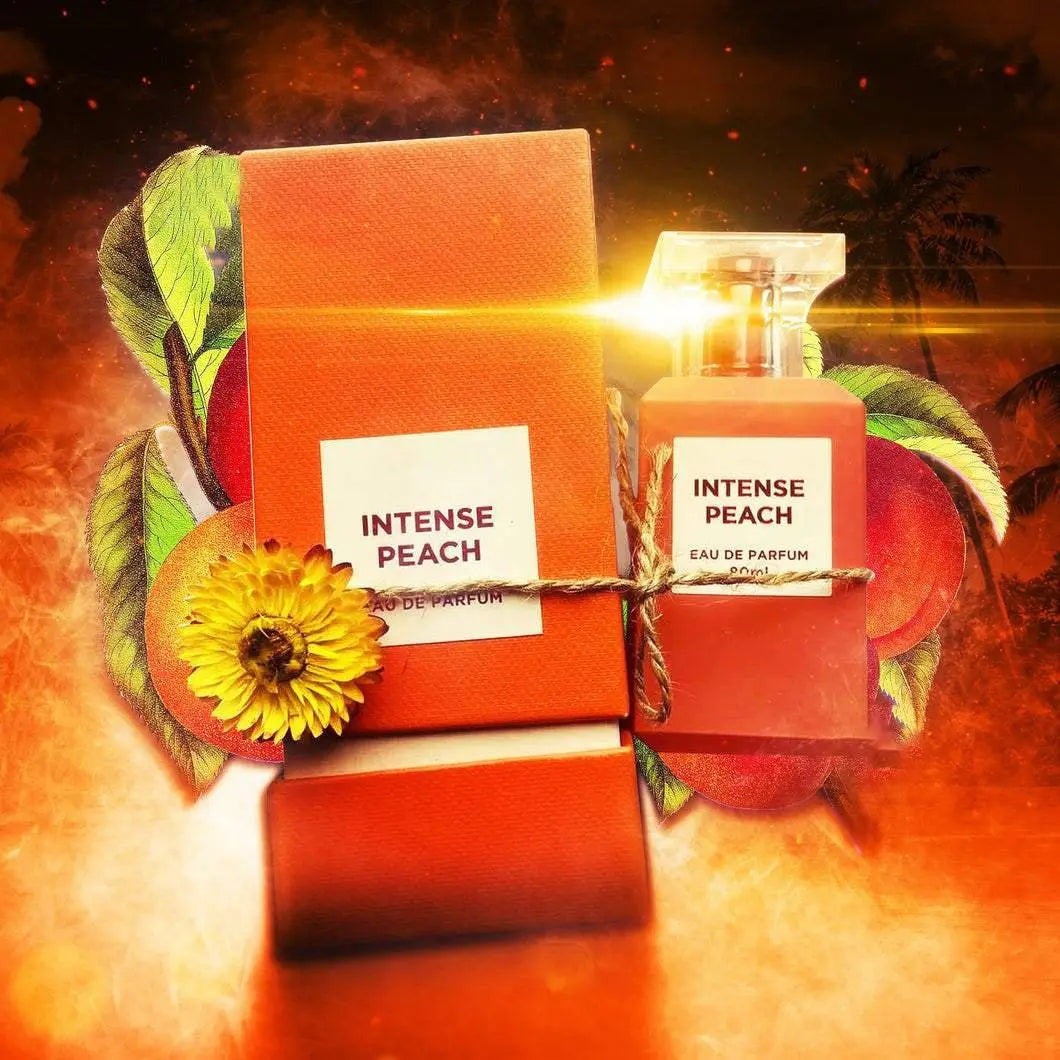 Intense Peach Perfume | Eau De Parfum | 80ml | Fragrance World