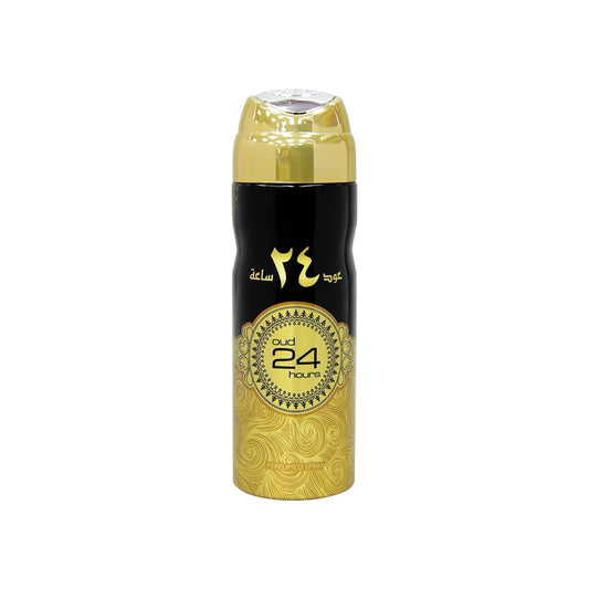 Oud 24 Hours | Body Spray Deodorant | 200ml | Ard Al Zaafaran | Box of 12